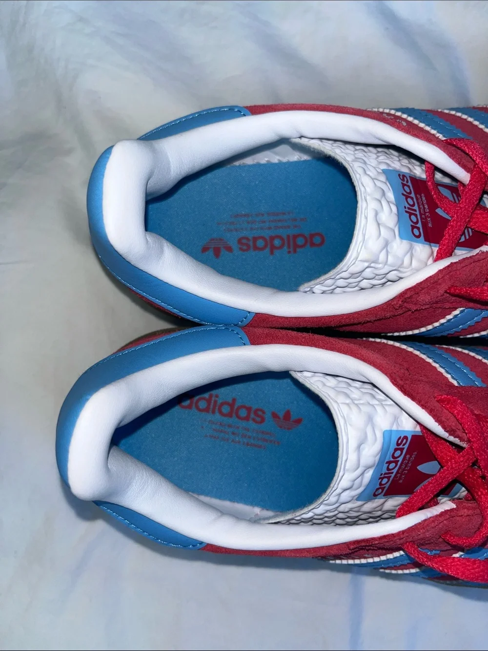 adidas Gazelle Bold Active Pink Blue Burst (Women's) size 7-7.5